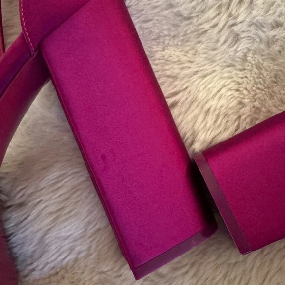 Paris Texas Vibrant Pink Platform Heels - Picture 6 of 11